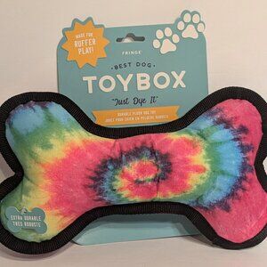 Fringe Studio - Plush Extra Durable Dog Toy - Just Dye It 10.5" x 6" x 2.75"